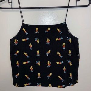 forever 21 simpsons tank top